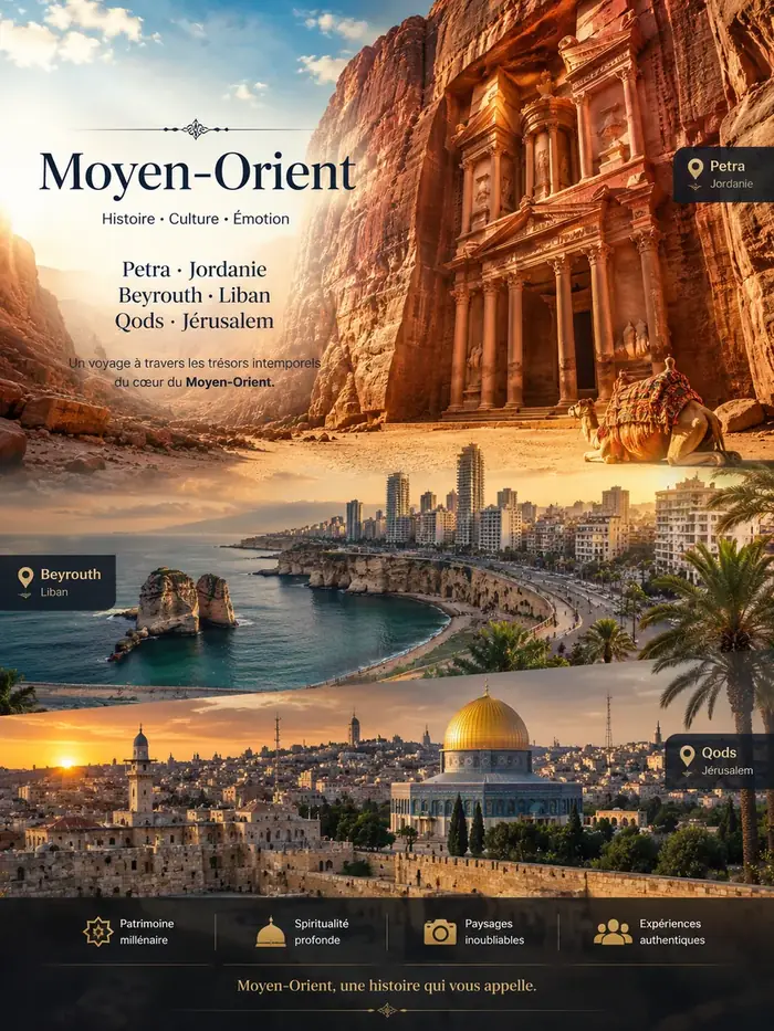 Moyen-Orient — Qods, Jordanie & Liban — Al Moltazam Travel World